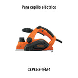 JUEGO DE SOPORTE DE REPUESTO PARA CEPEL-3-1/4A4, TRUPER