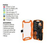 JUEGO DE HERRAMIENTAS PARA REPARACIÓN DE CELULARES 32 PIEZAS