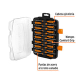 JUEGO CON DESARMADORES LARGOS DE JOYERO, 15 PIEZAS