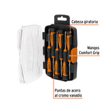 JUEGO CON DESARMADORES LARGOS DE JOYERO, 6 PIEZAS