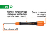 DESARMADOR DE PRECISISN PUNTA TORX T7 MANGO ERGONSMICO
