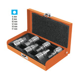 JGO DE 6 PUNTAS ALLEN MM, MANDO DE 1/2'