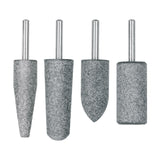 JUEGO DE 4 PIEDRAS MONTADAS ZANCO 1/4, ACERO INOX, TRUPER