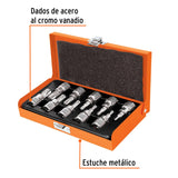 JGO DE 10 PUNTAS TORX, MANDO DE 3/8'