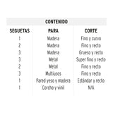 JUEGO 16 SEGUETAS P/CALADORA