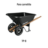 JUEGO DE TORNILLERIA CON CHUMACERAS PARA CARRETILLA TP-8