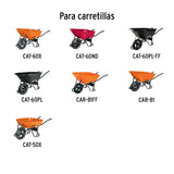 JUEGO DE TORNILLERIA CON CHUMACERAS Y EJE