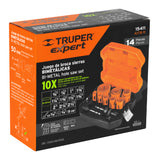 JUEGO DE BROCASIERRAS BIMETÁLICAS, 13 PIEZAS, TRUPER EXPERT
