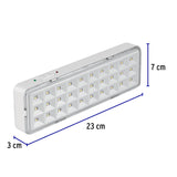 LÁMPARA DE EMERGENCIA RECARGABLE 220 LM, 30 LED