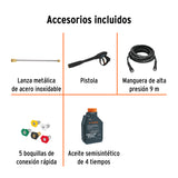 HIDROLAVADORA CON MOTOR A GASOLINA, 3,300 PSI