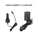 LÁMPARA RECARGABLE DE LED ALTA POTENCIA, 300 LM, 7 W, 144 MM