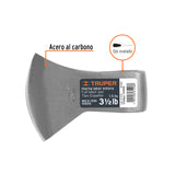 HACHA LABOR ENTERA 3-1/2 LB SIN MANGO, TRUPER
