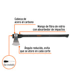 HACHA LABOR ENTERA DE 3LBS CON MANGO