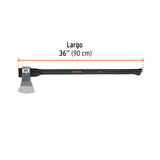 HACHA LABOR ENTERA DE 3LBS CON MANGO