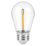 LAMPARA LED S14 CON FILAMENTO 1W LUZ CALIDA VOLTECK