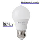 LAMPARA LED A19 6W LUZ DE DIA VOLTECK BASIC