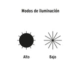 LINTERNA DE ALUMINIO 1 LED 130LM RECERGABLE, TRUPER
