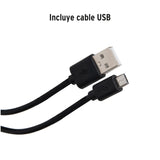 LINTERNA RECARGABLE CON LUZ EMERGENCIA 480LM TRUPER