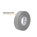 CINTA DE AISLAR, 19MM X 18M, GRIS