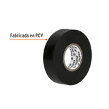 CINTA DE AISLAR DE 18 M X 19 MM, NEGRA EN BLMSTER, TRUPER