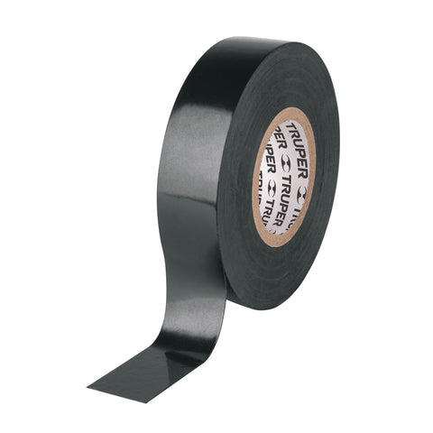 CINTA DE AISLAR DE 18 M X 19 MM, NEGRA EN BLMSTER, TRUPER