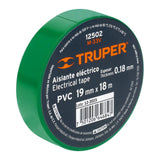 CINTA D/AISLAR VERDE 19MM X 18 M ENCOGIB