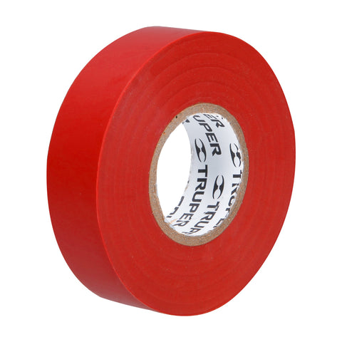 CINTA D/AISLAR ROJA 19MM X 18 M ENCOGIBL