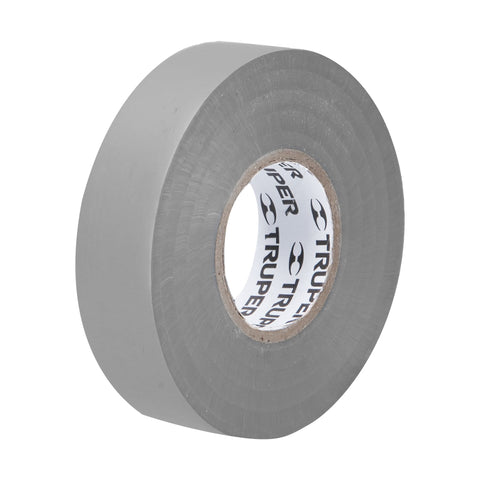 CINTA DE AISLAR, 19MM X 18M, GRIS