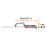 ARCO MINI DE ALUMINIO PARA SEGUETA