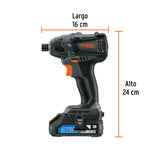DESTORNILLADOR DE IMPACTO 1/4' 20 V TRUPER MAX, SIN BATERMA