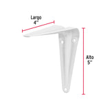 MENSULA 4X5', BLANCA