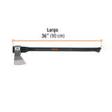 HACHA MEDIA LABOR DE 3LBS CON MANGO