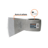 HACHA MEDIA LABOR DE 3LBS SIN MANGO