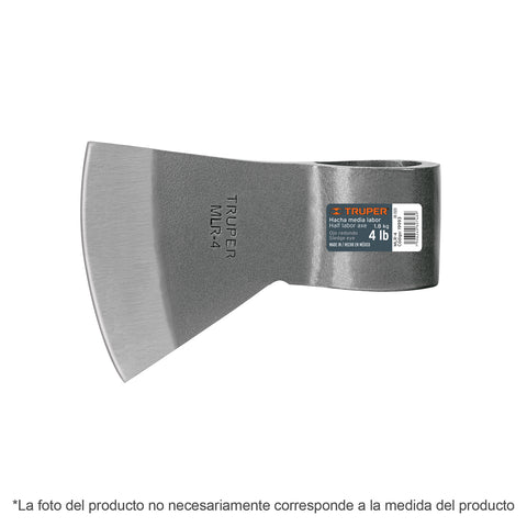 HACHA MEDIA LABOR OJO REDONDO 3-1/2 LB SIN MANGO, TRUPER