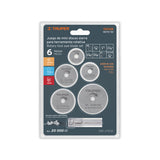 JUEGO DE 5 MINI DISCOS SIERRAS PARA MOTOTOOL, TRUPER