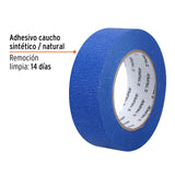 MASKING TAPE 1-1/2'X50 METROS, AZUL