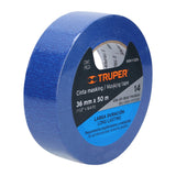 MASKING TAPE 1-1/2'X50 METROS, AZUL