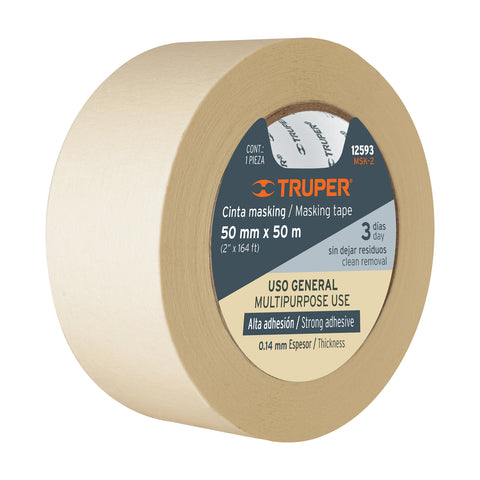 CINTA MASKING TAPE 2'X 50 METROS
