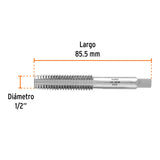 MACHUELO SEMICONICO DE 1/2' X 20NF