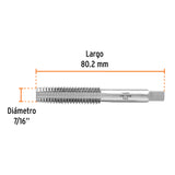 MACHUELO SEMICONICO DE 7/16' X 14NC