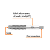MACHUELO SEMICONICO DE 7/32' X 32NS