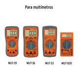 JUEGO DE CABLES DE PRUEBA PARA MULTIMETRO, TRUPER