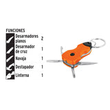 LLAVERO MULTIHERRAMIENTA CON LED