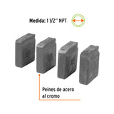 JUEGO DE 4 PEINES 1-1/2' PARA TARRAJAS TA-850 Y TA-851