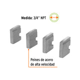 JUEGO DE 4 PEINES 3/4' PARA TARRAJAS T-852X, EXPERT
