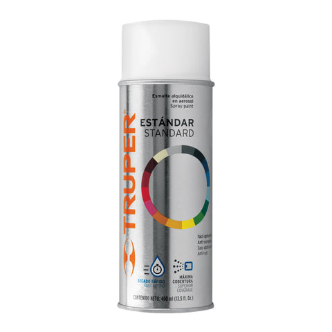 ESMALTE AEROSOL BLANCO MATE 400ML