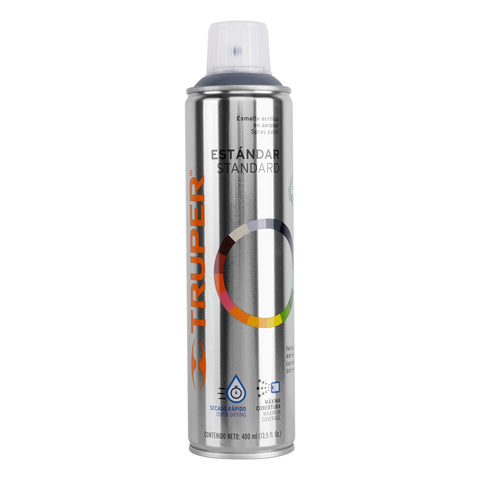 PINTURA EN AEROSOL GRIS ACERO