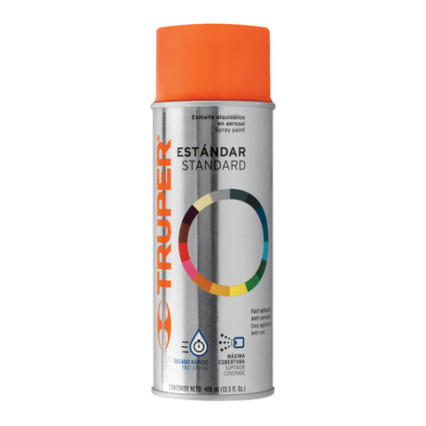 ESMALTE AEROSOL NARANJA 400ML