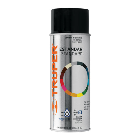 ESMALTE AEROSOL NEGRO MATE 400ML