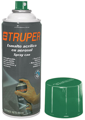 ESMALTE AEROSOL METALICO 400ML VERDE